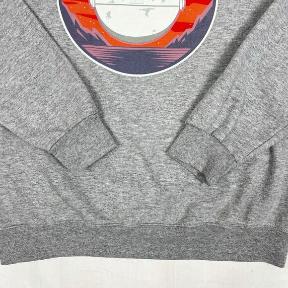 Star Wars The Child Gray Pullover Unisex Sweatshirt Mandalorian Men’s Medium - Picture 5 of 8